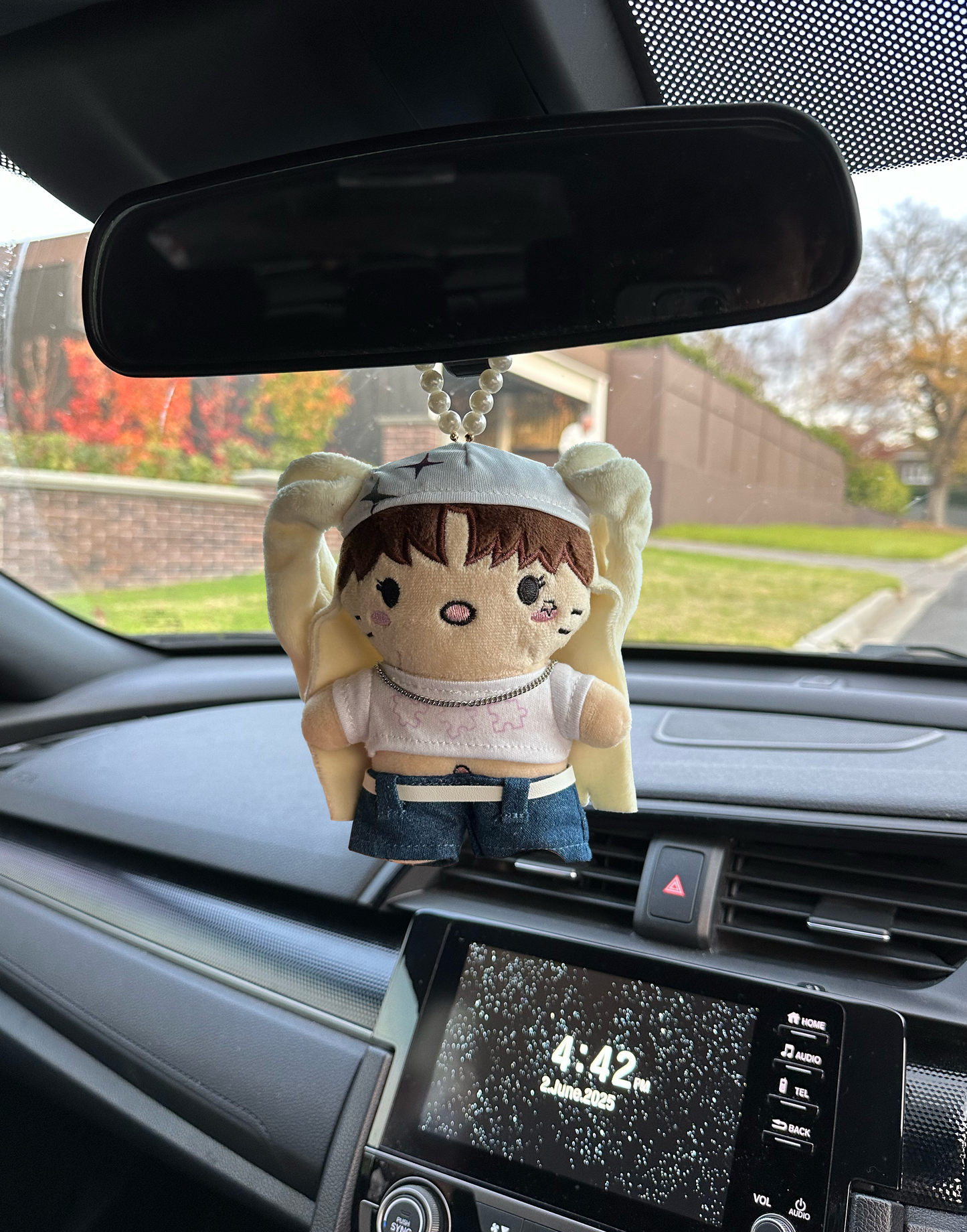 danielle keychain plush