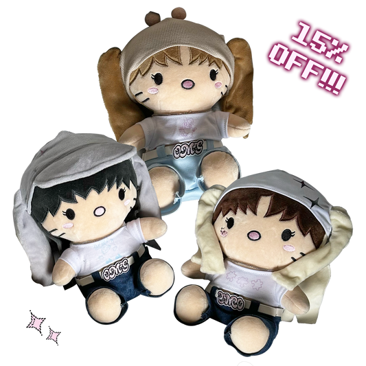 newjeans plush bundle (20cm)