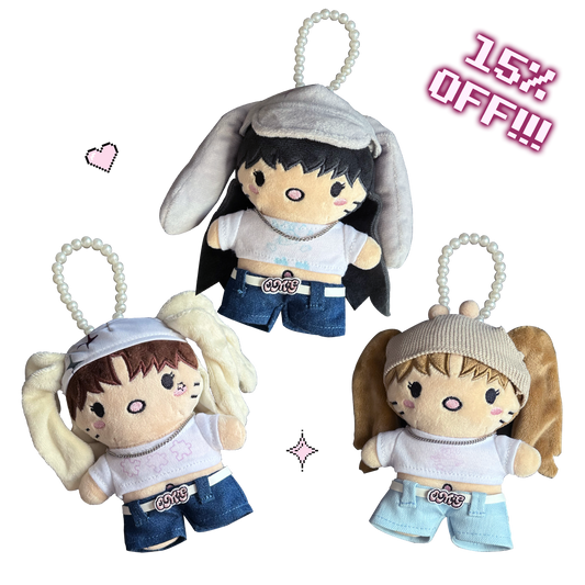newjeans keychain bundle